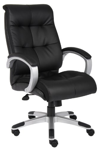 Double Plush High Back Executive Chair in Black - B8771S-BK
