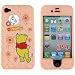 Disney Protector Case for iPhone 4, Pooh Peach