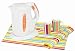 Kalorik JK-25697 T Sunny Morning 1500-Watt Kettle, Tangerine