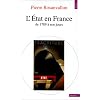 L'Etat en France : de 1789 � nos jours