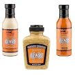 University of Illinois - Wing Sauce, Blue Cheese Dip & Mustard Deli Pack (Set of 3)