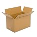 Pratt PRA0115 Recycled Corrugated Cardboard Single Wall Standard Box with C Flute, 20