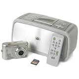 HP Photosmart M627 7MP Digital Camera, 475 Compact Photo Printer & 1GB SD Card