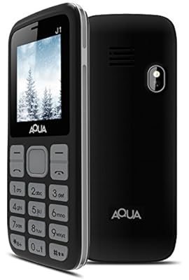 Aqua J1 - Dual SIM Basic Mobile Phone - Silver