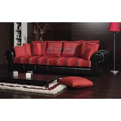Kolonialsofa "India" in beige oder rot
