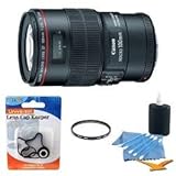 Canon EF 100mm f/2.8L IS USM 1-to-1 Macro Lens for Canon Digital SLR Cameras With Hoya HMC UV(C) Filter - UV - 67 mm, Lens Cap Keeper and Cleaning Kit!