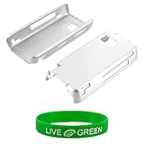 Silver Rubberized Slim Shell Case for Nokia XpressMusic 5800 Phone