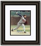 Greg Maddux Autographed Atlanta Braves 8x10 Photo - Custom Framed