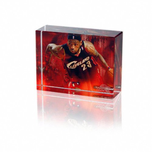 LeBron James Cleveland Cavaliers Crystal Block