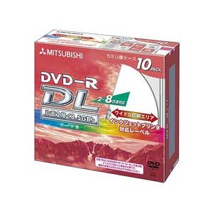�O�H���w���f�B�A DVD-R8.5GB PC�f�[�^�p DL�K�i����8�{���L�^�Ή�10���W���G���P�[�X�� IJ�v�����^�Ή� DHR85HP10