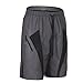 HAMSWAN Men's Loose-Fit Padded Breathable Bike Shorts for Cycling NO
