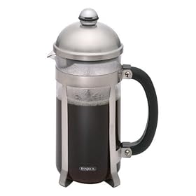 BonJour 8-Cup Maximus French Press, Polished Stainless Steel