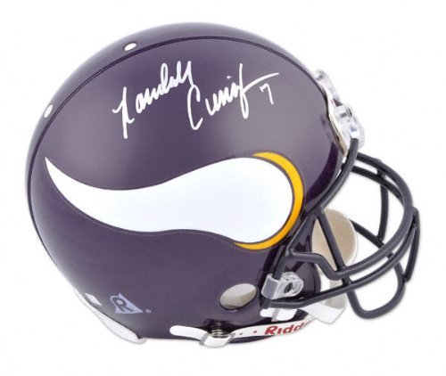 Randall Cunningham Autographed Pro-Line Helmet | Details: Minnesota Vikings, Authentic Riddell Helmet