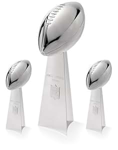 Amazon.com : Vince Lombardi super bowl trophy replica. 1967- 2015 any final in history. : Sports 