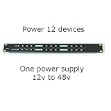 WS-POE-12-1U passive 12 Port Power over Ethernet Injector POE - power supply available separately