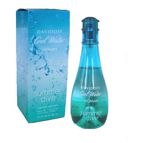 Davidoff Cool Water Woman Summer dive Eau de Toilette Spray 100 ml Edition Limited 2011 Preisvergleich