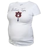 Auburn Tigers White Future Tiger Maternity T-shirt