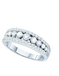 0.75ctw Diamond Fashion Band 14K White Gold