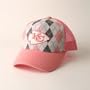 Reebok Kansas City Chiefs Argyle NFL Trucker Baseball Cap - Pink