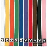 ProForce Thunder Double Wrap Solid Karate Belt - Yellow #4