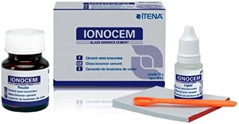 IONOCEM - Chemo-Polymerizable ionoglass cement - Powder 16g/liquid 10ml - Buy Original Only at E-Retail Deals.