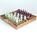 19 Oriental 8 Fairies Soapstone Set In Wood Box, King:3-1/2 - Chess Chess Sets