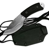 MTech USA Xtreme MX-8035 Fixed Blade Tactical Knife, Black Micarta Handle, 7-Inch Overall