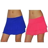 2 PACK: 2 Womens BODY GLOVE Smoothies Lambada Swim & Surf Quick-Dry Beach Skirts