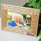 Loving Memory Memorial Wood Picture Frame