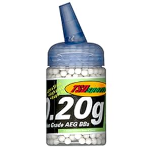 TSD Tactical 1,000 ct. Feeder Bottle Plastic White Airsoft BBs (6mm, 0.20g) TSD Tactical 1,000 ct. Feeder Bottle Plastic White Airsoft BBs (6mm, 0.20g)