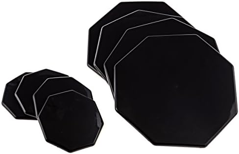 Furniture Sliders Pads - Reusable - 8 Pack - Moving Kit or Permanent Use - 4x 7" & 4x 3 1/2" - Black