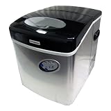 Cytron Portable Stainless Steel Ice Maker HZB-15 Soft Touch Control 35 Lbs Ice Cube