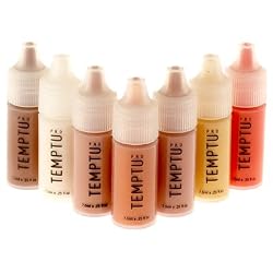 S/B Blush & Highlighters: 7 Pack Temptu 1/4oz. Starter Set S/B