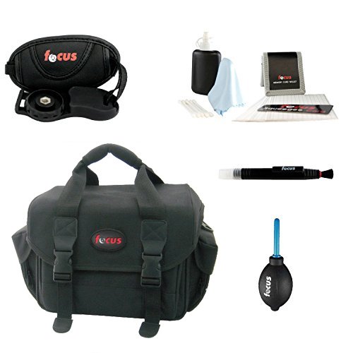 Canon EOS 7D Mark II Digital SLR Camera with 18-135mm IS STM Lens and Canon Battery Grip BG-E16 + 64GB Deluxe Accessory Kit