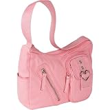 Dolce & Gabbana - Dolce Girl Canvas Hobo with Hearts