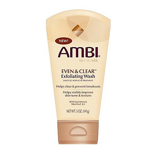 AmbiEven & Clear Exfoliating Wash for Acne 5.0 oz. (Quantity of 4)