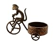Cycling Monkey Pillar Candle Holder (Wine Bottle Holder)