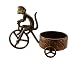 Cycling Monkey Pillar Candle Holder (Wine Bottle Holder)