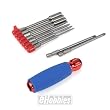 TOOL SET, 1/4 DRIVE W/ HANDLE(9)