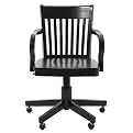 Madison Swivel Office Chair - Antique Black