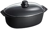 Look Cookware 6-Quart Oval Roaster with Lid