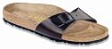 BIRKENSTOCK Madrid, Sandals, Leather, Sz 38 EU Narrow