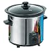 Haden 10120 Slow Cooker Stainless Steel Removable Ceramic Crock 3L 2000W