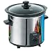 Haden 10120 Slow Cooker Stainless Steel Removable Ceramic Crock 3L 2000W