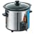 Haden 10120 Slow Cooker Stainless Steel Removable Ceramic Crock 3L 2000W