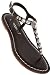 Bernardo Mojo Lux Calf T-strap Thongs Flats Sandals Shoes - Chocolate