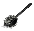 MacDaddy 18" Barbecue Grill Brush and Scraper, Heavy Duty Double-Headed Bristles - PLUS - Grill Master Table Cover- Perfect Gift For Your Grill Daddy