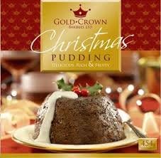 Gold Crown Christmas Pudding 454g