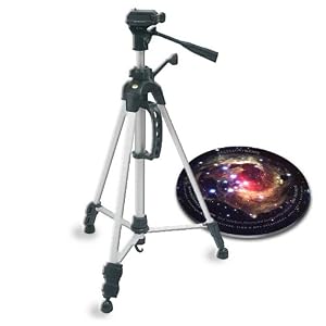 Accessory Power Series Digital Photo & Video Tripod w/ 3 Way Panhead, Quick Release Mount, 3 Section Leg Locks & Built-In Handle - Great for Digital Cameras, SLR and Camcorders