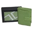 Saddler Genuine Soft Leather Zip Round with Tab Fastener Purse / Wallet'